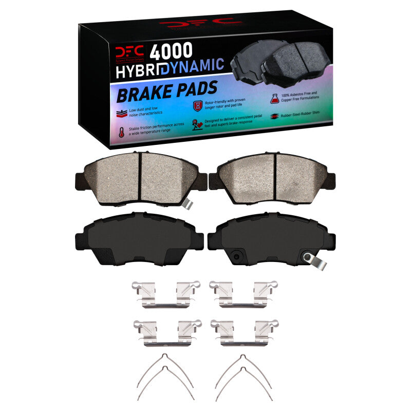 DFC 12-15 Acura ILX Front 4000 HybriDynamic Brake Pads and Hardware Kit