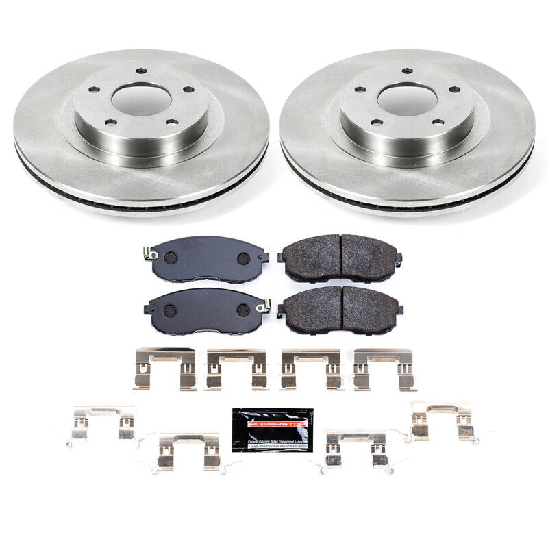 PowerStop Power Stop 02-04 Infiniti I35 Front Track Day Brake Kit
