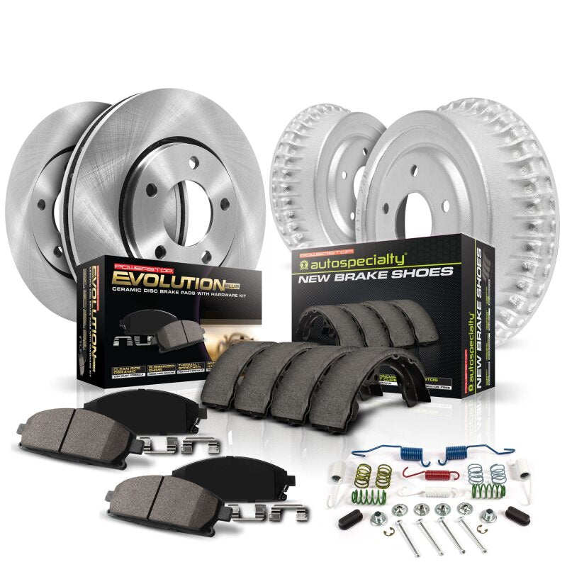 PowerStop Power Stop 12-19 Nissan Versa Rear Autospecialty Drum Kit