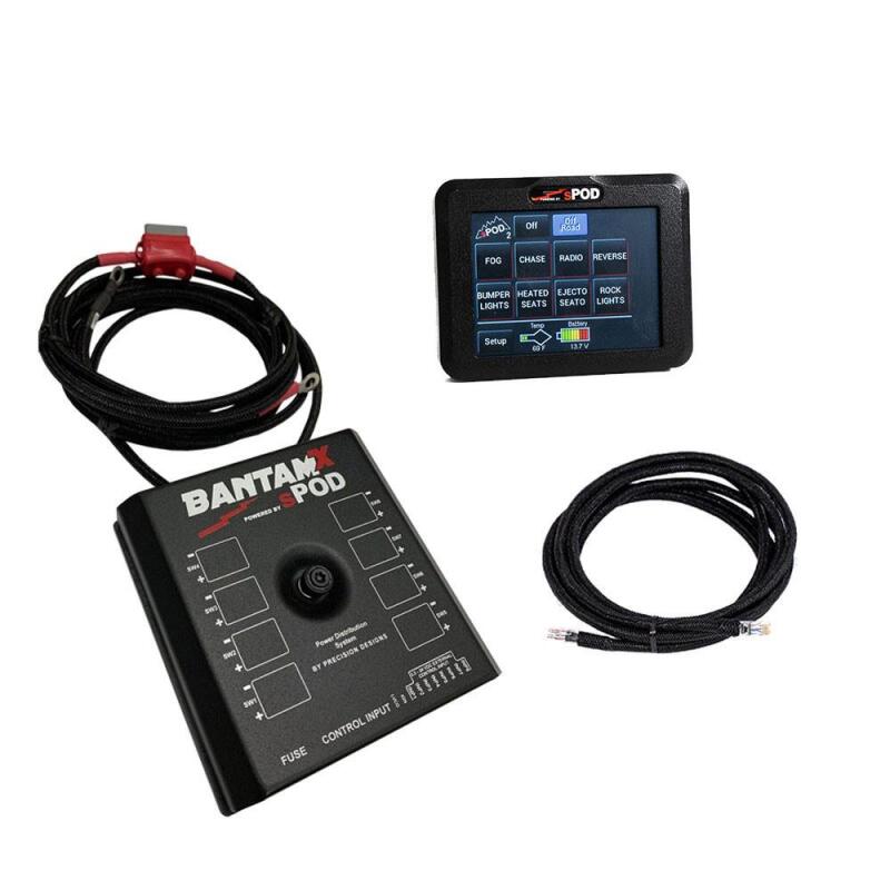 sPOD Touchscreen BantamX Vehicle Kit - Toyota 2022-On Tundra