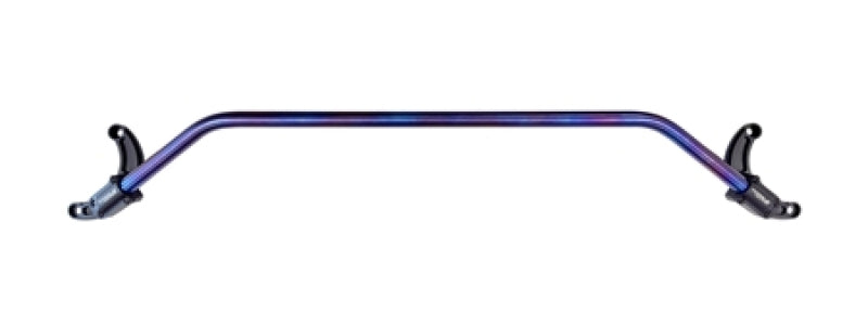 Torque Solution Subaru 08-21 WRX/STI Strut Brace - Titanium Burnt Purple / Blue