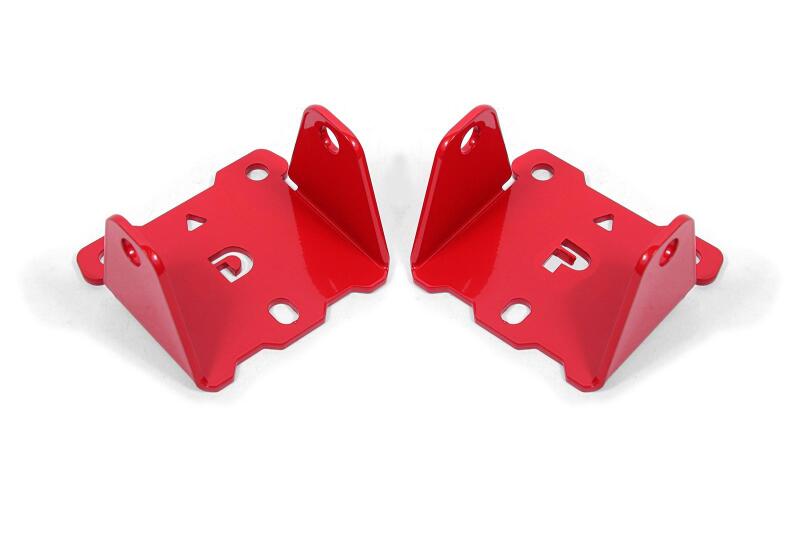 BMR Suspension BMR 82-92 F-Body Motor Mount Kit Engine Side Solid - Red