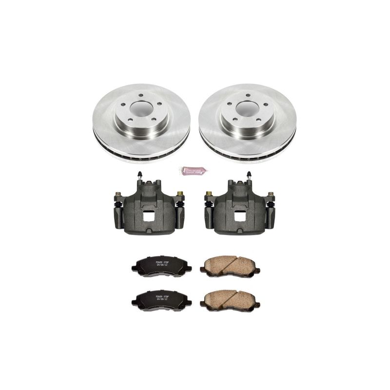 PowerStop Power Stop 08-16 Mitsubishi Lancer Front Autospecialty Brake Kit w/Calipers