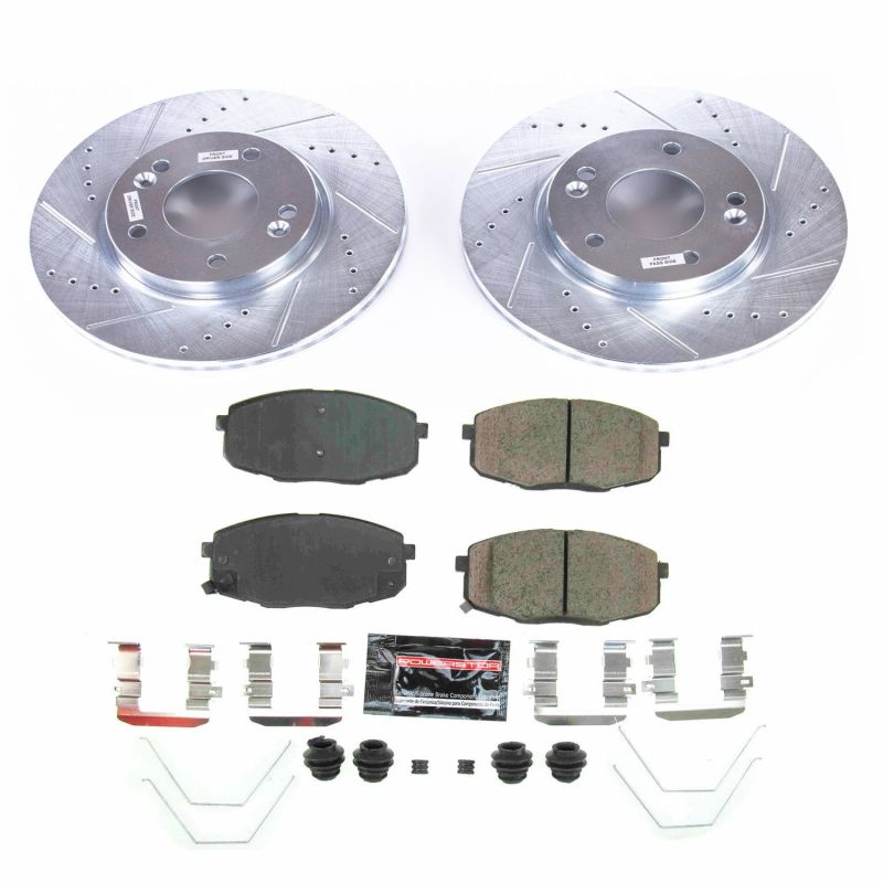 PowerStop Power Stop 18-19 Hyundai Kona Front Z23 Evolution Sport Brake Kit