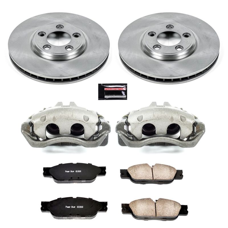 PowerStop Power Stop 2005 Jaguar S-Type Front Autospecialty Brake Kit w/Calipers