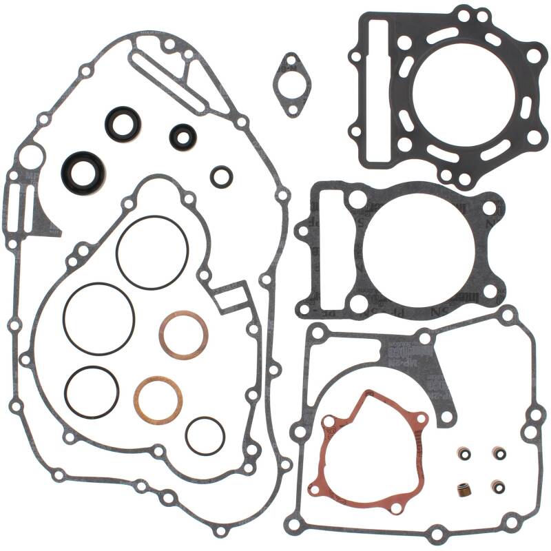 Vertex Pistons Vertex Gaskets 93-99 Kawasaki KLF400 Bayou Complete Gasket Kit w/ Oil Seals