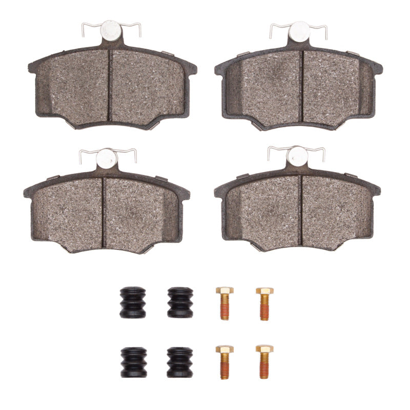 R1 Concepts R1 82-83 Audi Coupe Front Semi Met Pads & Hardware Kit