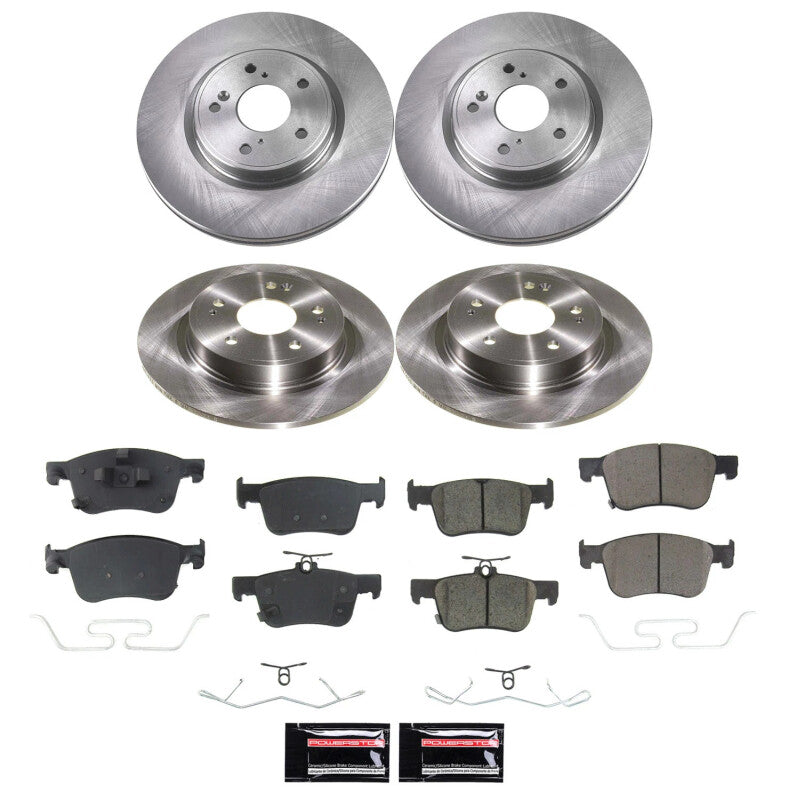 PowerStop Power Stop 23-24 Acura Integra Front and Rear Autospecialty Brake Kit