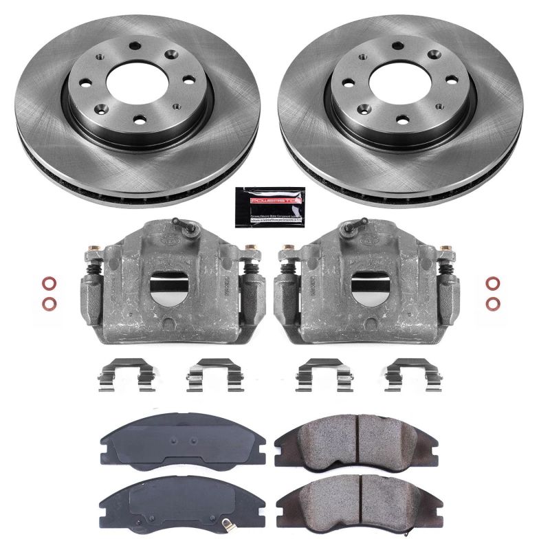 PowerStop Power Stop 04-09 Kia Spectra Front Autospecialty Brake Kit w/Calipers