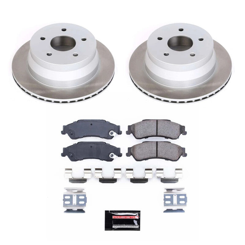 PowerStop Power Stop 97-01 Oldsmobile Bravada Rear Semi-Coated Rotor Kit