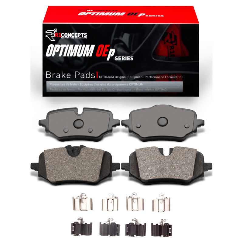 R1 Concepts R1 2023-2026 BMW 228I Gran Coupe Rear R1 Optimum OE Pads & Hardware Kit