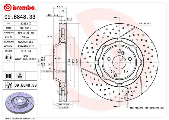 HERTH+BUSS JAKOPARTS J3281058 Disc Brake Caliper Repair Kit