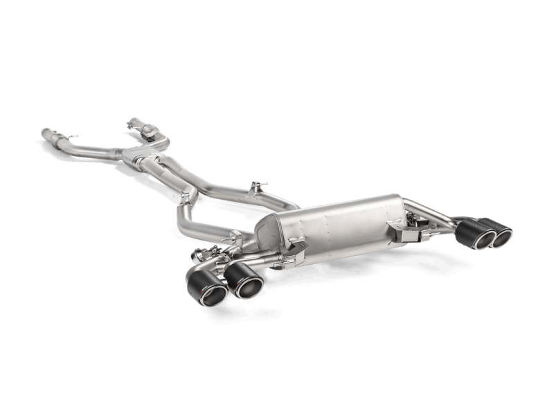 Akrapovic Akrapovic 17-19 Alfa Romeo Giulia Quadrifoglio Evolution Link Pipe Set (Titanium)
