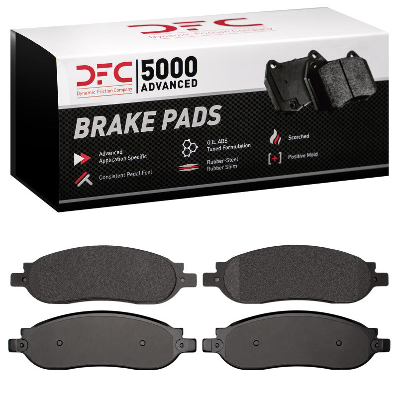 DFC 05-07 Ford F-350 Super Duty 2WD Rear 5000 Advanced Semi Metallic Brake Pads