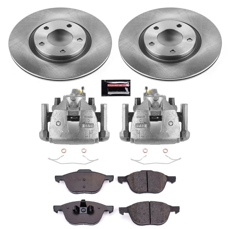 PowerStop Power Stop 2008 Mazda 3 Front Autospecialty Brake Kit w/Calipers