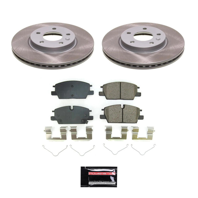 PowerStop Power Stop 2022 GMC Terrain Front Semi-Coated Rotor Kit