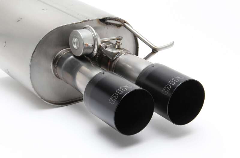 Dinan 12-16 BMW M5 (F10) Free Flow Axleback Exhaust System - Black Tips