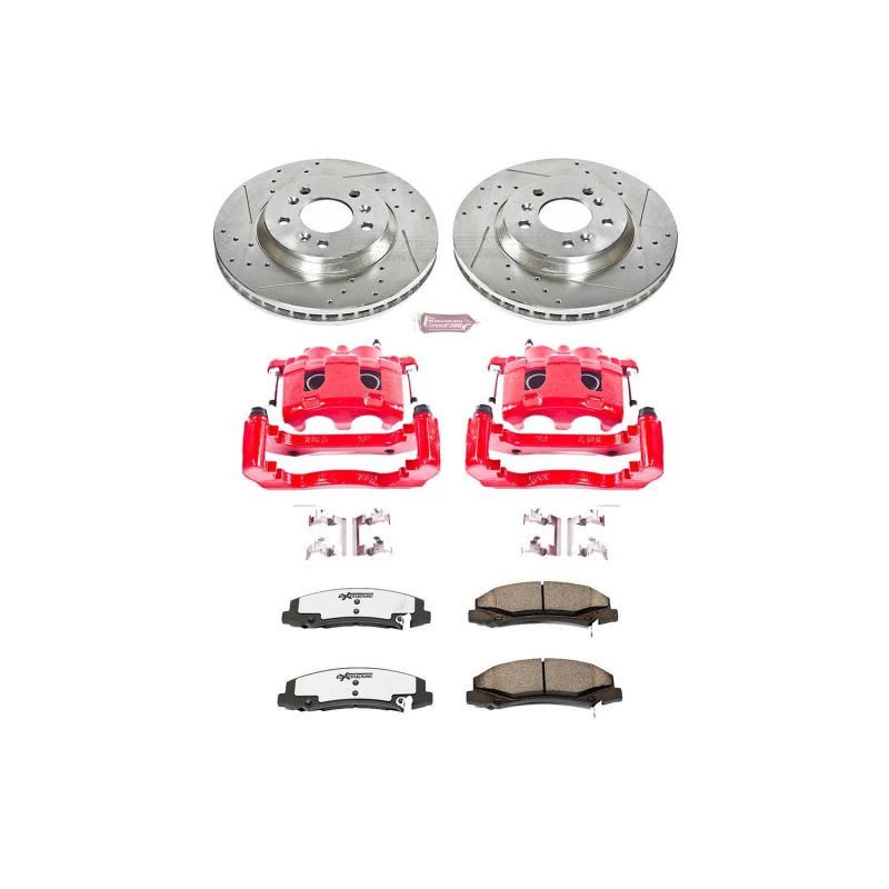 PowerStop Power Stop 06-07 Chevrolet Monte Carlo Front Z26 Street Kit w/Cals