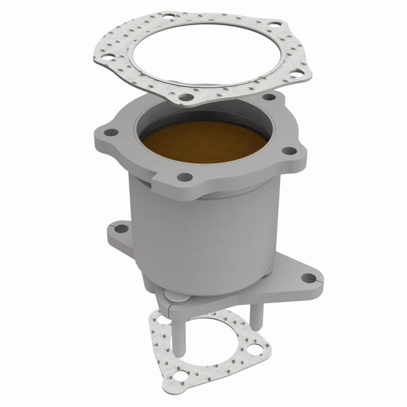 MagnaFlow Direct Fit Catalytic Converter 98 Mazda Protege Front