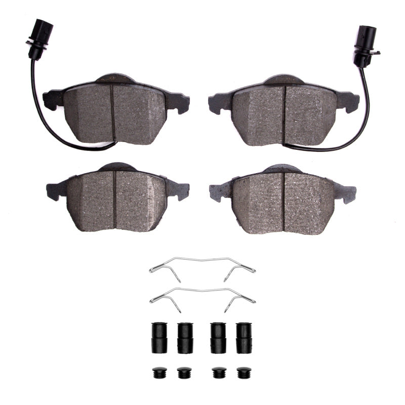 R1 Concepts R1 98-08 Audi A4 (USA/Canada) Front Ceramic Brake Pads & Hardware Kit