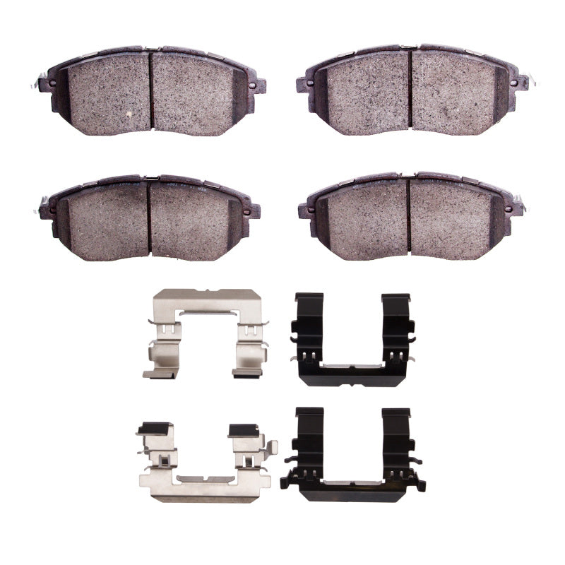 DFC 18-19 Subaru WRX Front 5000 Advanced Low Metallic Brake Pads and Hardware Kit