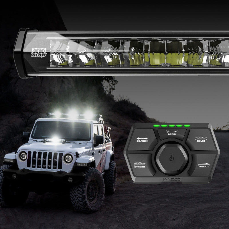 XKGLOW XK Glow SAR90 Light Bar Kit Emergency Search and Rescue Light System White 52In