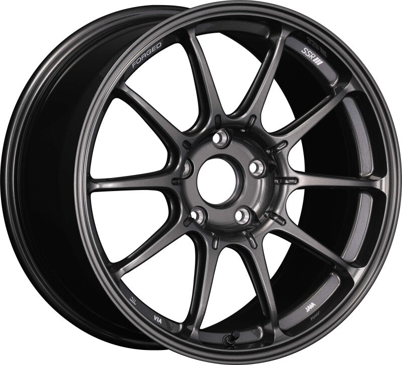 SSR GTX01 FORGED 18x8.5 +44 5x100 GT GUNMETAL WHEEL