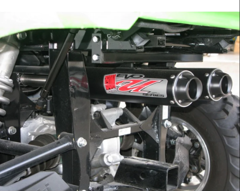 Big Gun 08-13 Kawasaki Teryx 750 EVO U Series Dual Slip On Exhaust