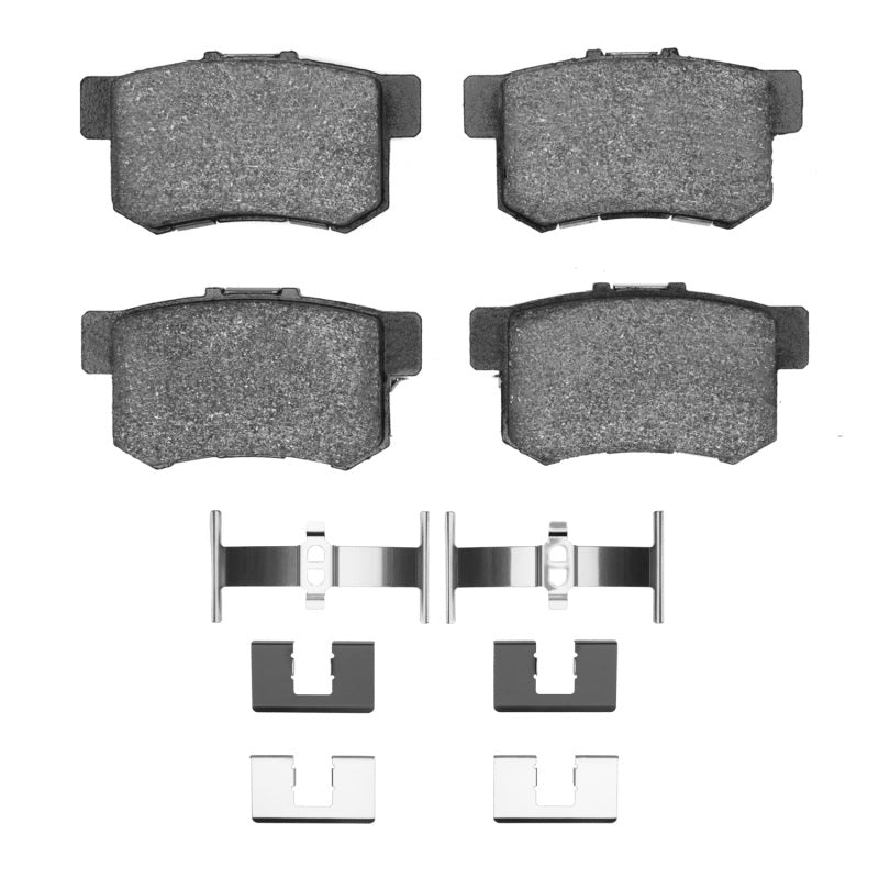 R1 Concepts R1 97-02 Acura CL Rear Semi Met Pads & Hardware Kit