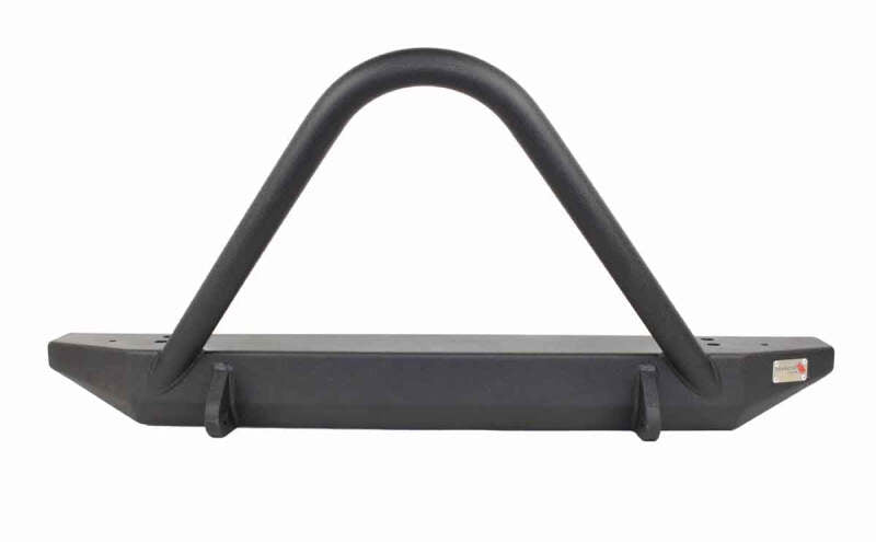 Fishbone Offroad 97-06 Jeep Wrangler TJ Rubicon Steel Front Bumper W/Stinger - Blk Txtrd Powdercoat