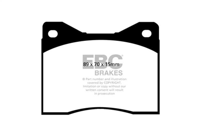 EBC 96-00 AC Ace 5.0L Bluestuff Front Brake Pads