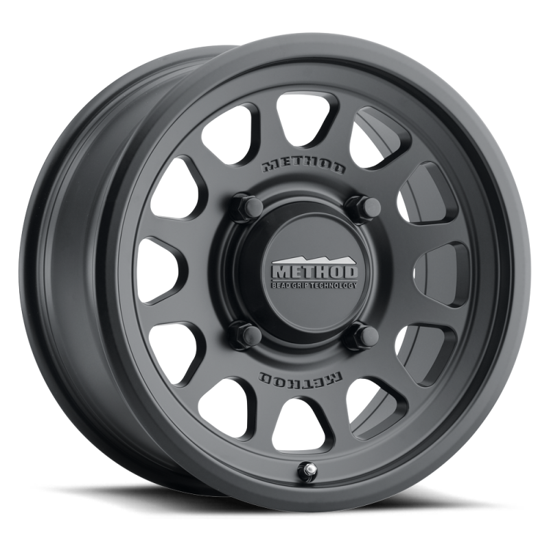 Method Wheels Method MR414 Bead Grip 15x10.0 +25mm Offset 6x139.7 BP 78.30mm CB Matte Black Wheel