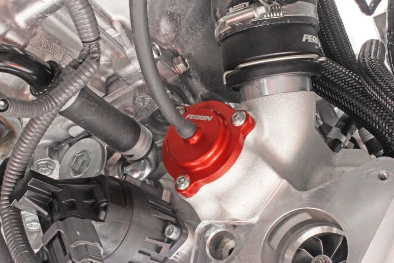 Perrin Performance PERRIN 22-26 Subaru WRX / 20-25 LGT & OBXT / 19-25 Ascent Diverter Valve - Red