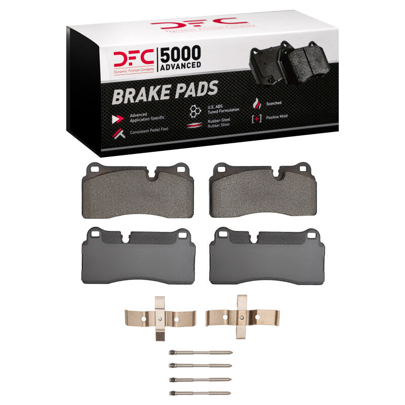 DFC 15-21 BMW M3 Rear 5000 Advanced Low Metallic Brake Pads and Hardware Kit