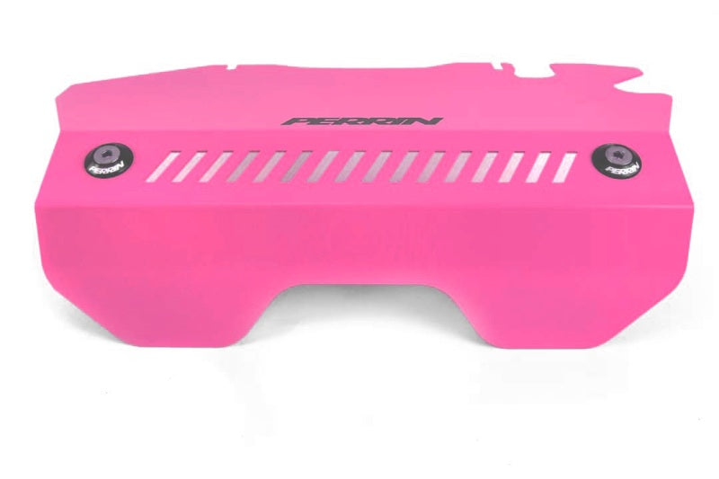 Perrin Performance PERRIN 15-21 Subaru WRX Pulley Cover - Hyper Pink