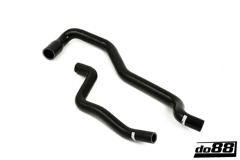 do88 SAAB 9-5 98-10 Heater Hoses for Cars w/o Water Valve Black