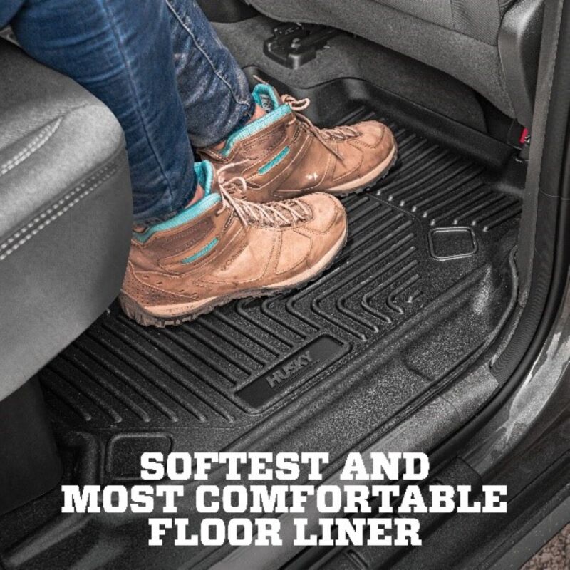 Husky Liners 12-15 Toyota Tacoma Access Cab X-Act Contour Second Row Seat Floor Liner - Black