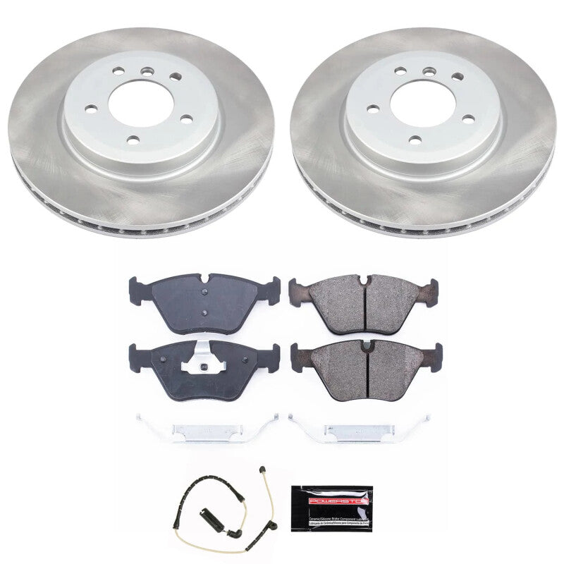 PowerStop Power Stop 06-08 BMW Z4 Front Semi-Coated Rotor Kit