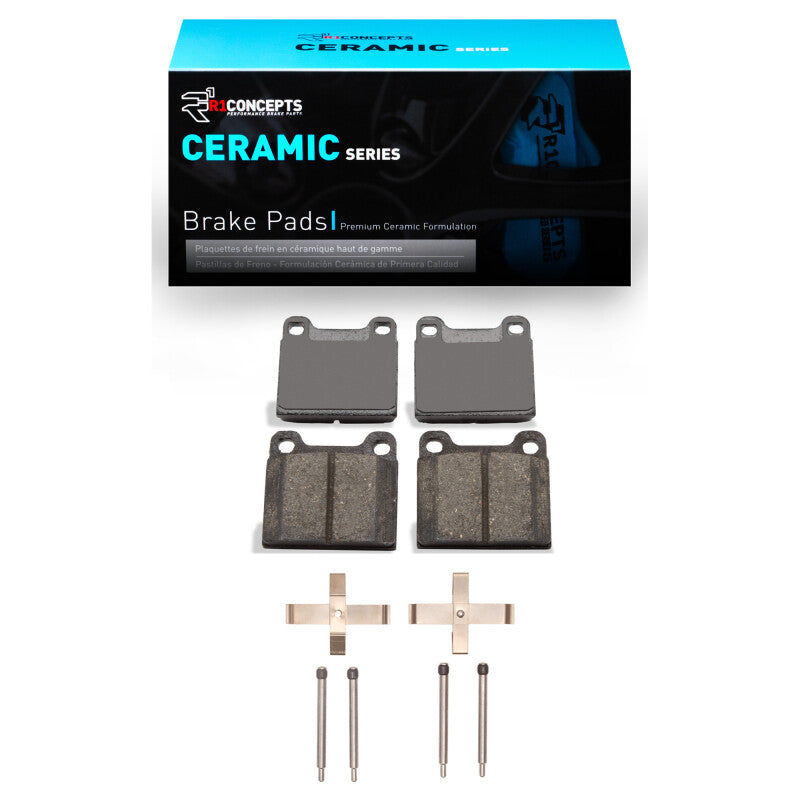 R1 Concepts R1 67-76 Porsche 912 Front Ceramic Pads & Hardware Kit