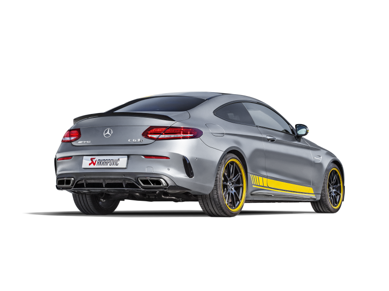 Akrapovic Akrapovic 16-17 AMG C63 Coupe Evolution Line Cat Back (Titanium) w/ Carbon Tips (Req. Link Pipe)