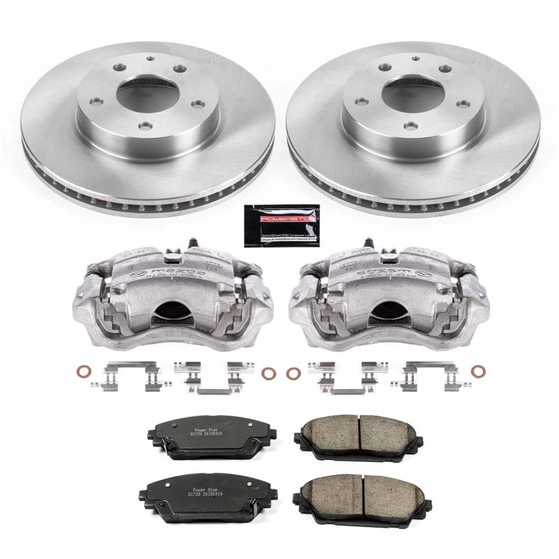 PowerStop Power Stop 14-16 Mazda 3 Front Autospecialty Brake Kit w/Calipers