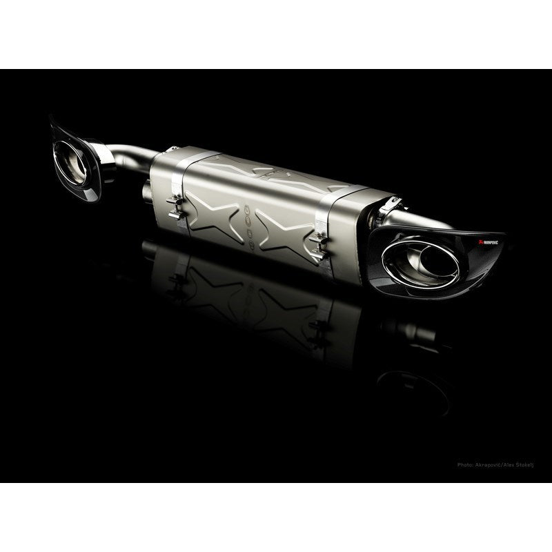 Akrapovic Akrapovic 10-13 Porsche 911 Turbo / Turbo S (997 FL) Slip-On Line (Titanium) w/ Titanium Tips