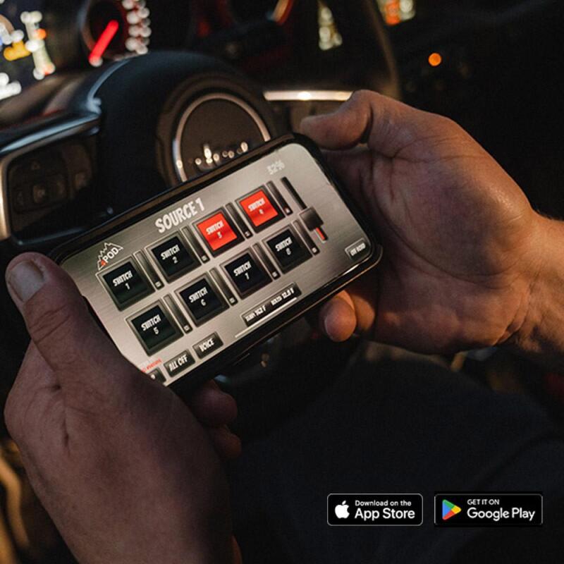 sPOD 03-06 Jeep TJ/LJ BantamX Wireless Switch Controller