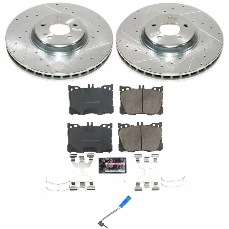 PowerStop Power Stop 22-23 Mercedes-Benz E53 AMG Front Z23 Evolution Brake Kit