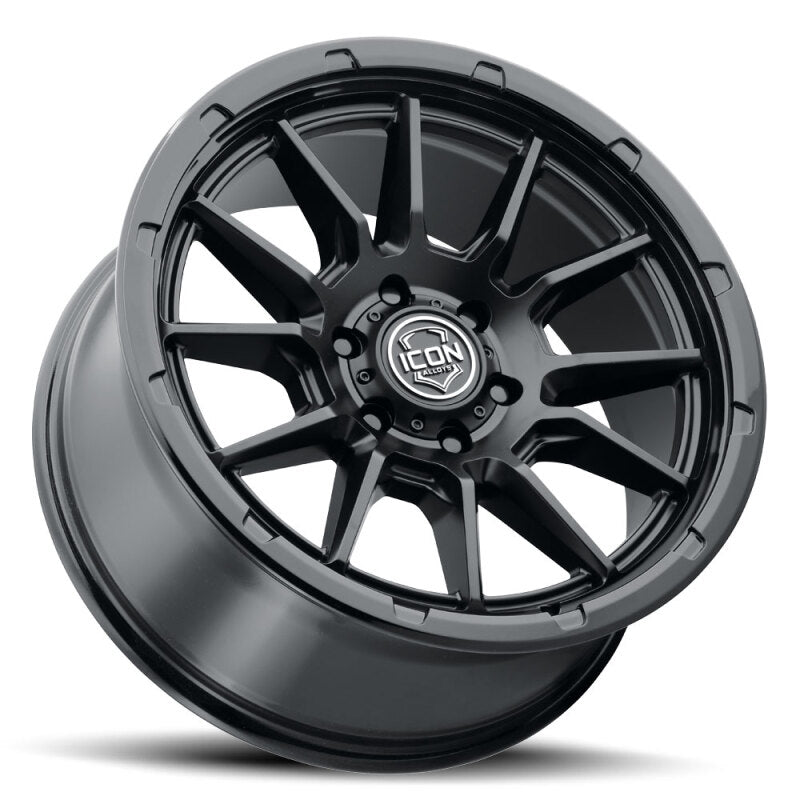 ICON Alloys Cajon 20x9 / 5x150 / 16mm / 5.625in BS Double Black Wheel