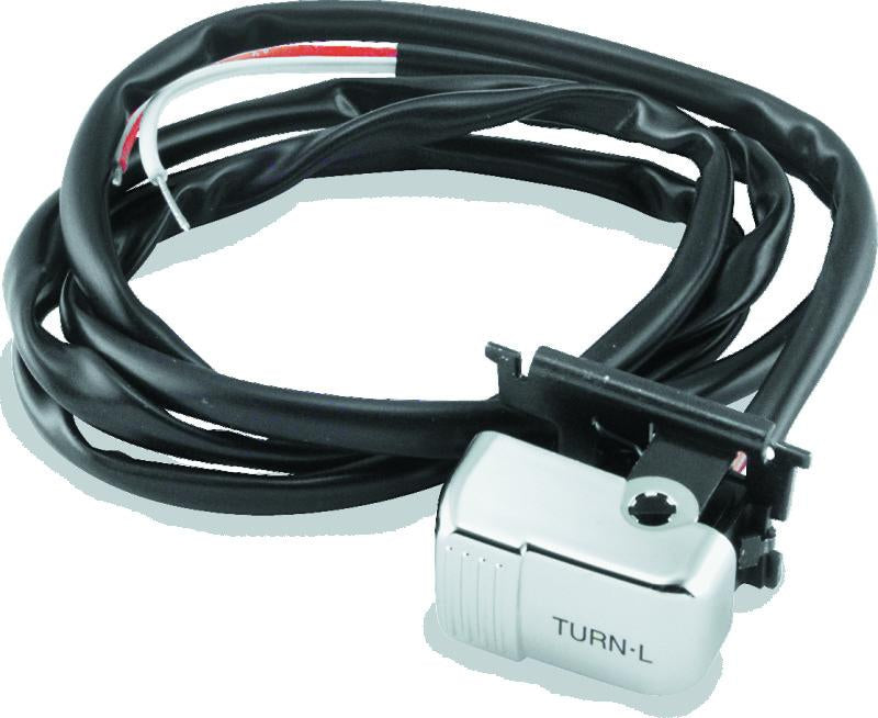 TwinPower Twin Power 96-13 Big Twin XL V-Rod Chrome Left Turn Signal Switch Replaces H-D 71598-96 71685-06A