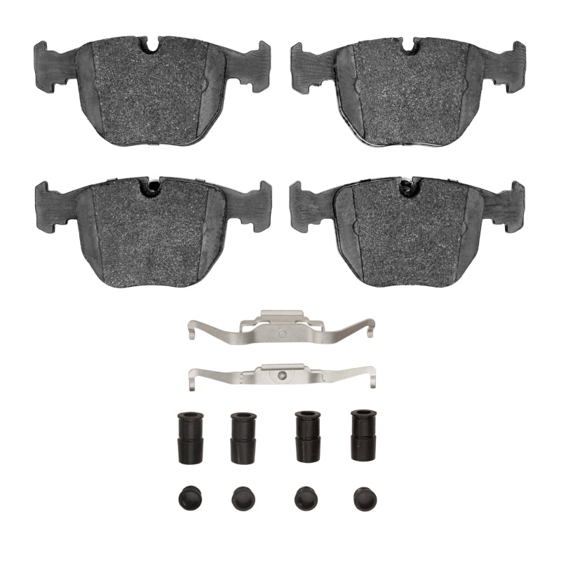 R1 Concepts R1 00-03 BMW 540I Front Semi Met Pads & Hardware Kit