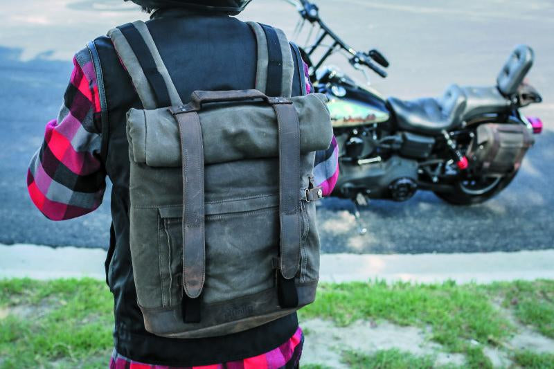 Burly Brand Voyager Back Pack - Dark Oak