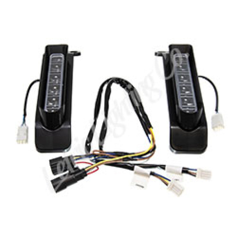 Letric Lighting Saddlebag Filler Support LED Black