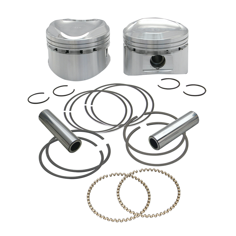 S&S Cycle 84-99 BT 89in Low Compression Stroker Pistons - .020in